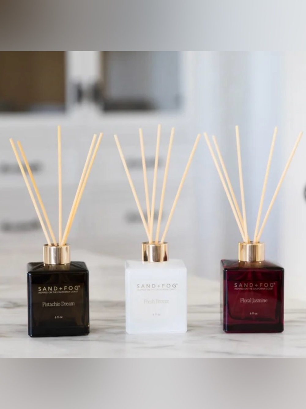 Sand + Fog 6 oz. Diffuser, Set of 3